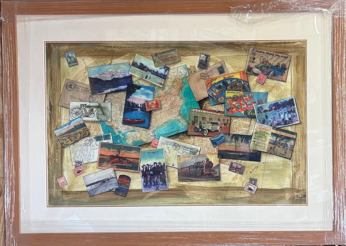 Roy Hoylund- Original unique on paper