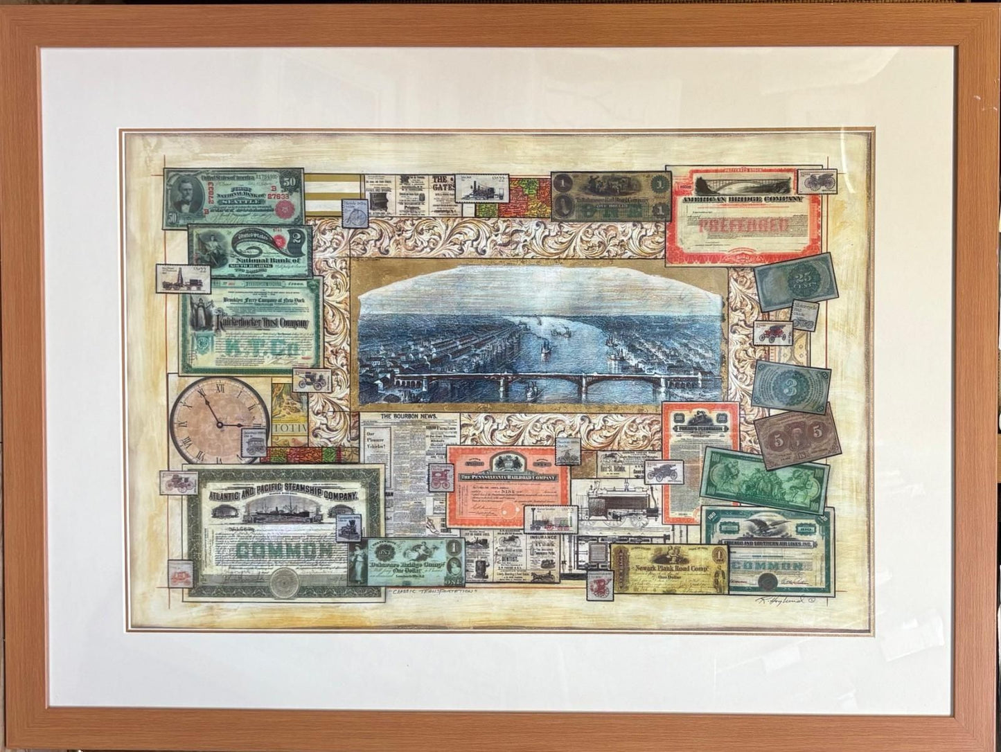 Roy Hoylund- Original unique on paper