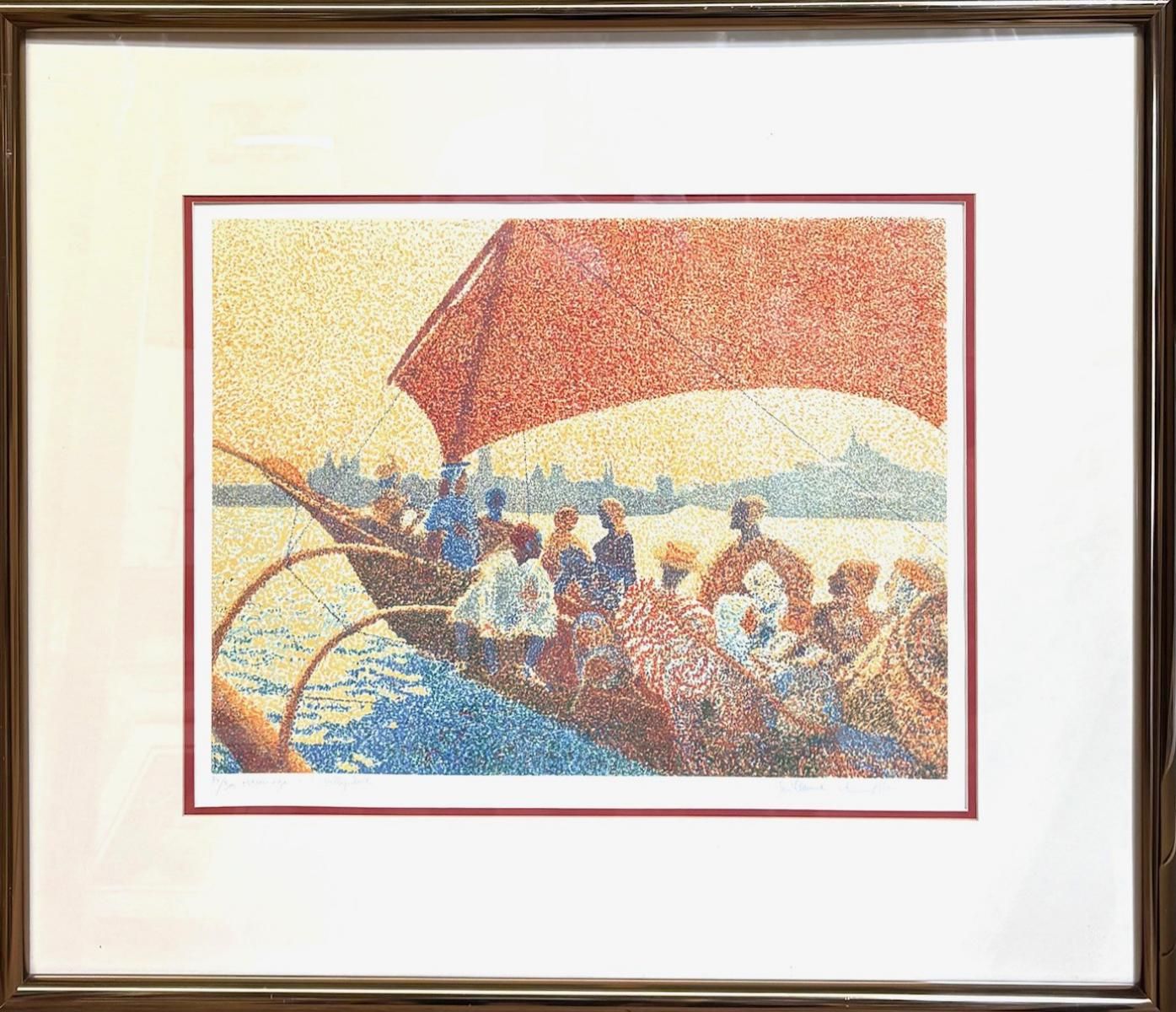 Guillaume Azoulay- Serigraph on paper
