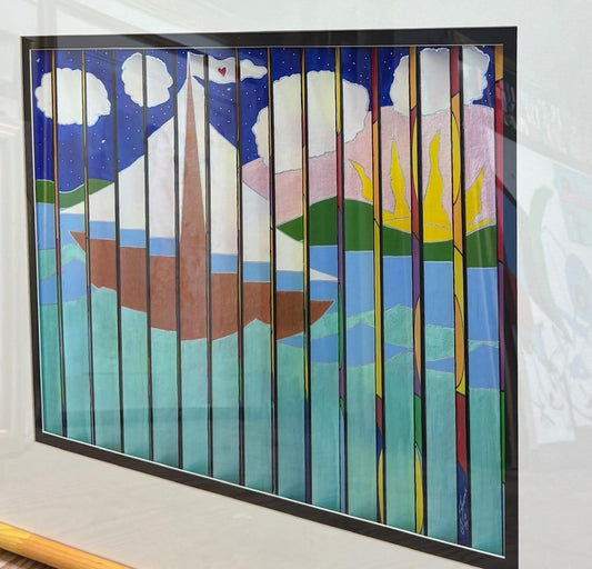Steven Sherem- 3D original painting one of a kind 3D polymorph sculpture image changing