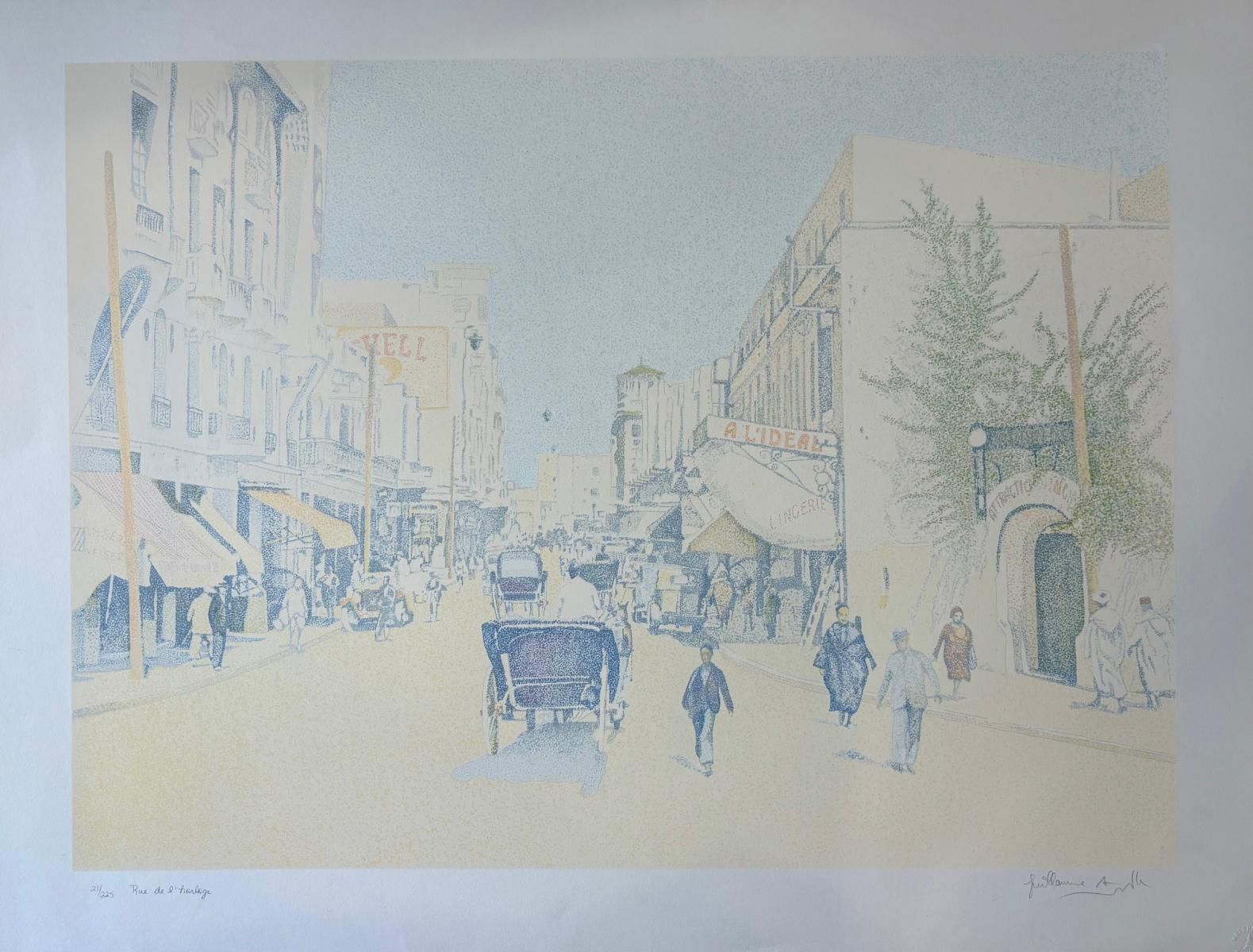 Guillaume Azoulay- Serigraph on paper