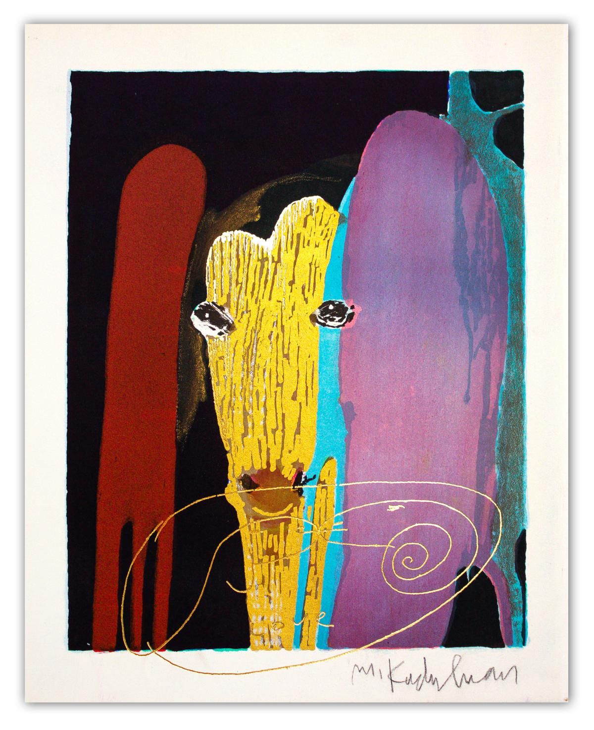 Menashe Kadishman- Original Serigraph