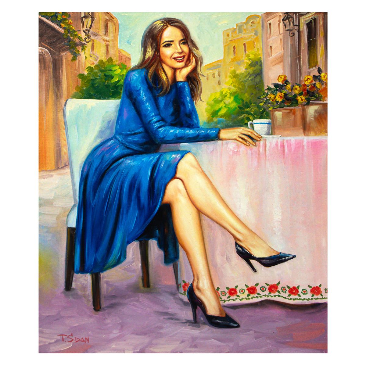 Taras Sidan- Original Oil on Canvas "Lyla"