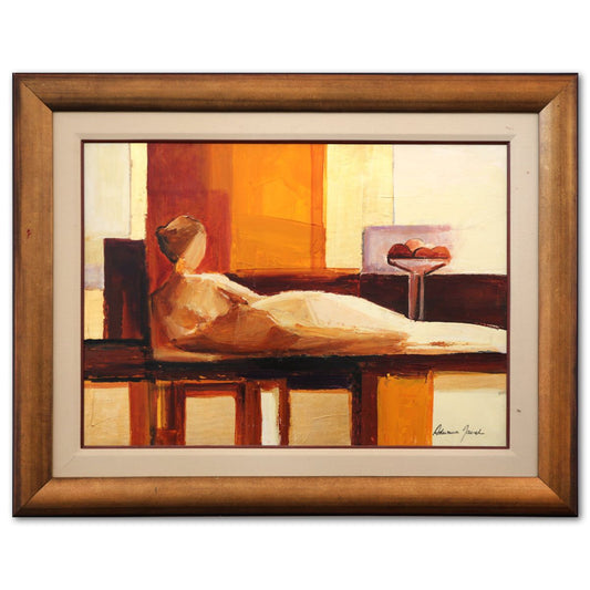 Adriana Naveh- Original Oil on Canvas "Peaceful Day"