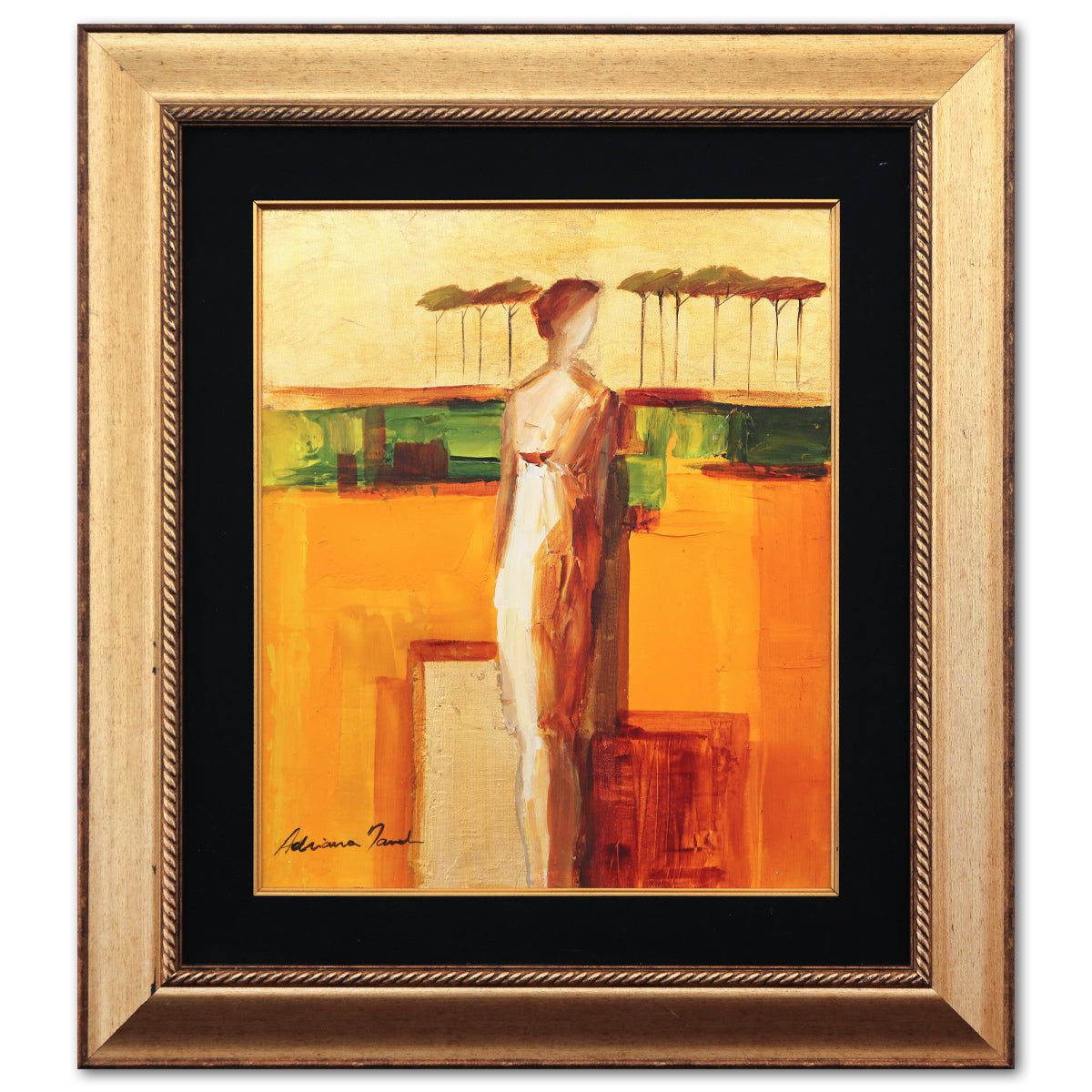 Adriana Naveh- Original Oil on Masonite "Princess Salome"