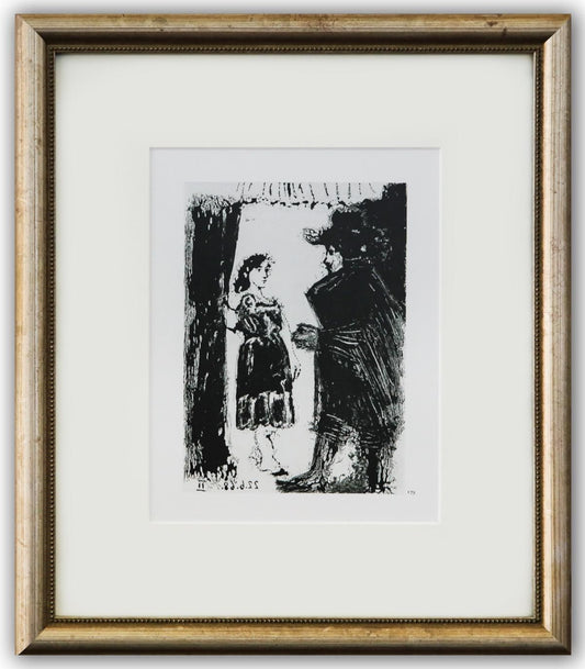 After Pablo Picasso- Offset Lithograph "From The 347 Series"
