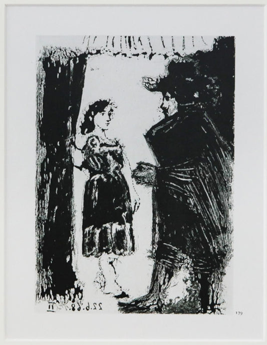 After Pablo Picasso- Offset Lithograph "From The 347 Series"