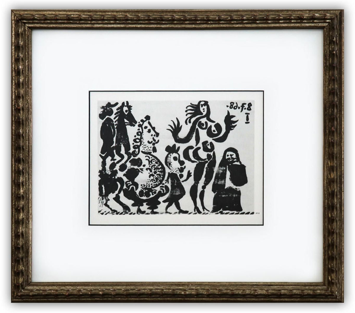 After Pablo Picasso- Offset Lithograph "From The 347 Series"