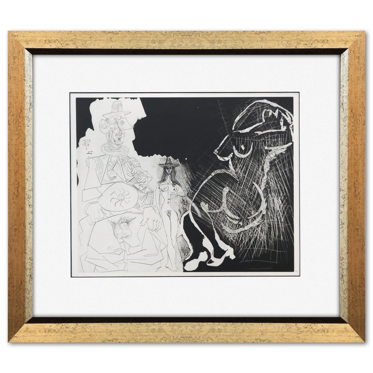 After Pablo Picasso- Offset Lithograph "From The 347 Series"