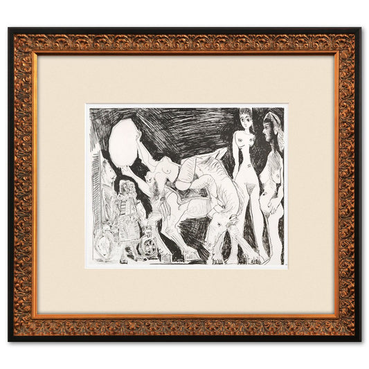 After Pablo Picasso- Offset Lithograph "From The 347 Series"
