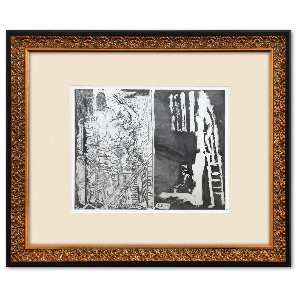 After Pablo Picasso- Offset Lithograph "From The 347 Series"