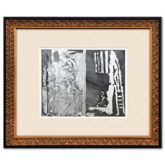 After Pablo Picasso- Offset Lithograph "From The 347 Series"