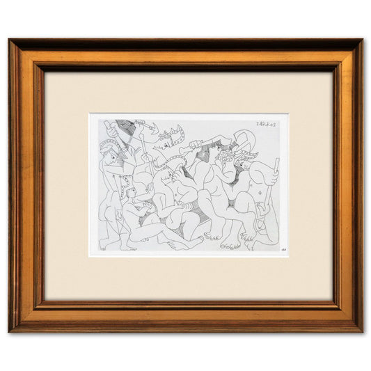 After Pablo Picasso- Offset Lithograph "From The 347 Series"