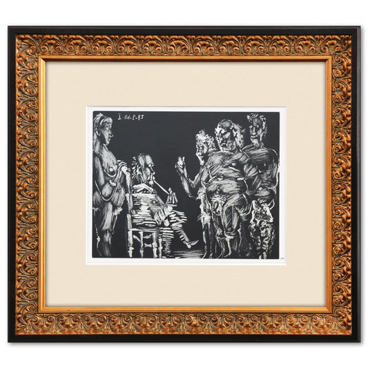After Pablo Picasso- Offset Lithograph "From The 347 Series"
