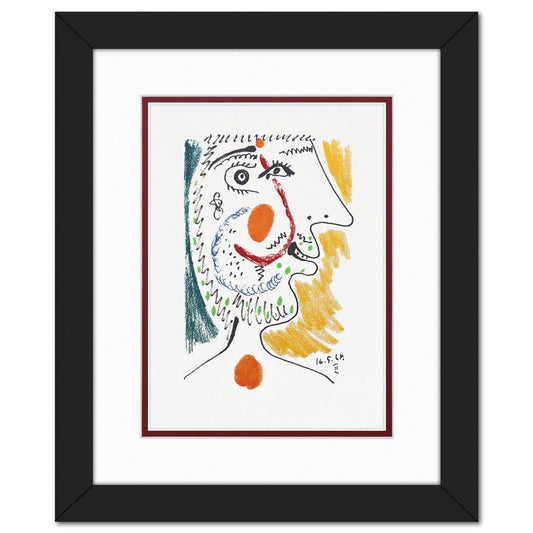 After Pablo Picasso- Lithograph on Arches paper "Le GoÃ»t du Bonheur 09"