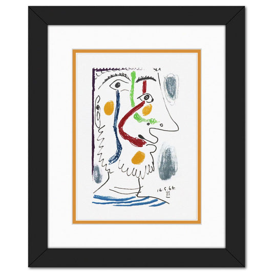 After Pablo Picasso- Lithograph on Arches paper "Le Gout du Bonheur 10"