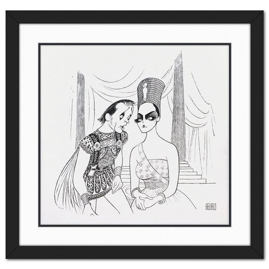 Al Hirchfield- Lithograph "Anthony & Cleopatra"