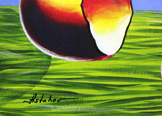 Alexander Astahov- Original Oil on Canvas "Love Dalmatian"