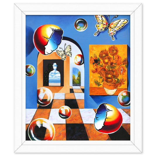 Alexander Astahov- Original Oil on Canvas "Windows of Playful Perception"
