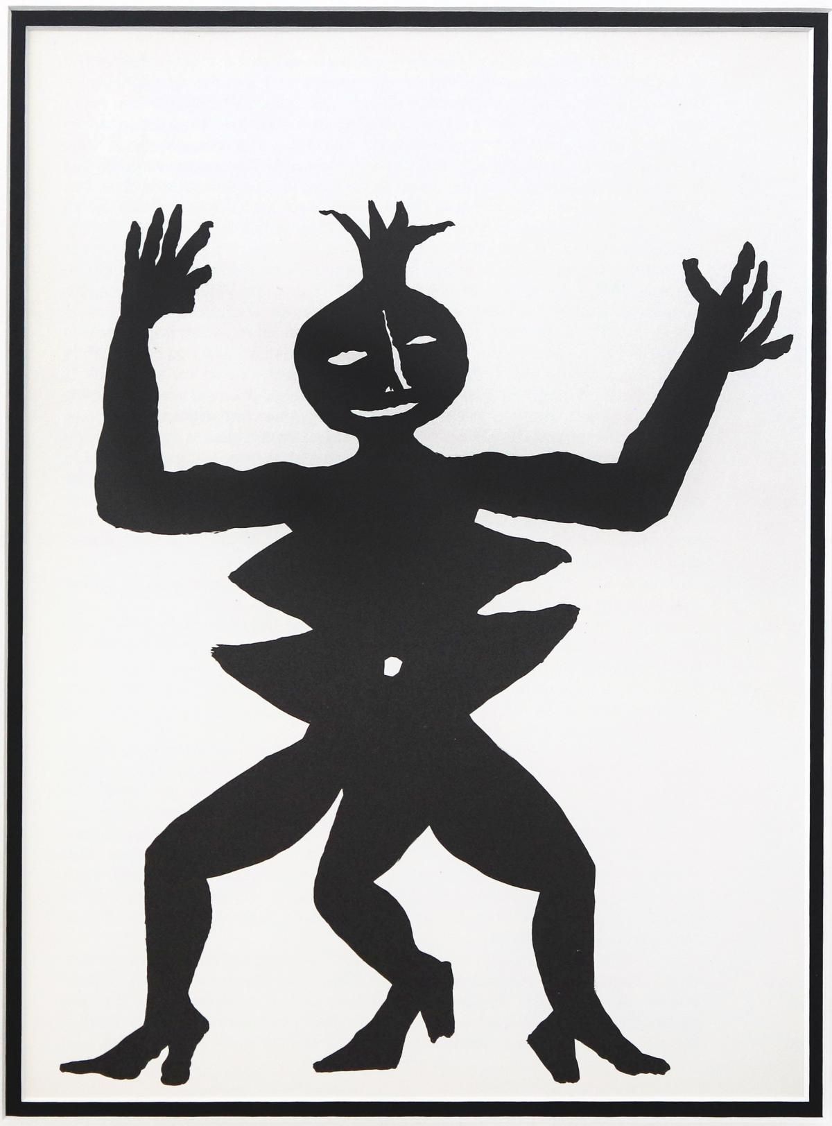 Alexander Calder- Lithograph "DLM212 - MAMA CITRON"