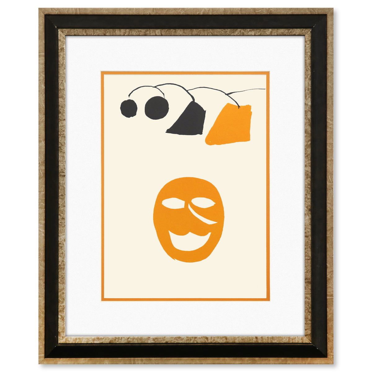 Alexander Calder- Lithograph "DLM221 - MASQUE JAUNE"