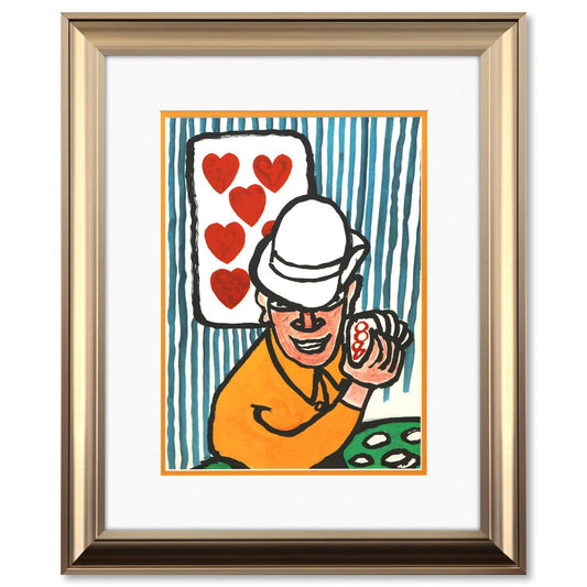 Alexander Calder- Lithograph "DLM212 - JOUEURS DE CARTES II"