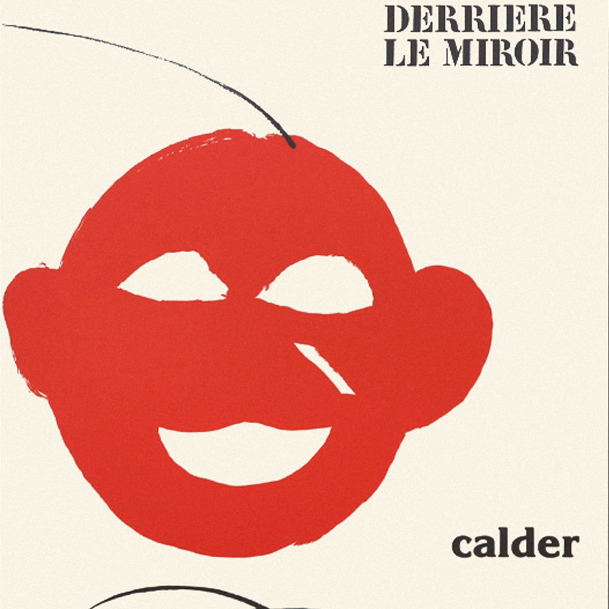 Alexander Calder- Lithograph "DLM221 - COUVERTURE"