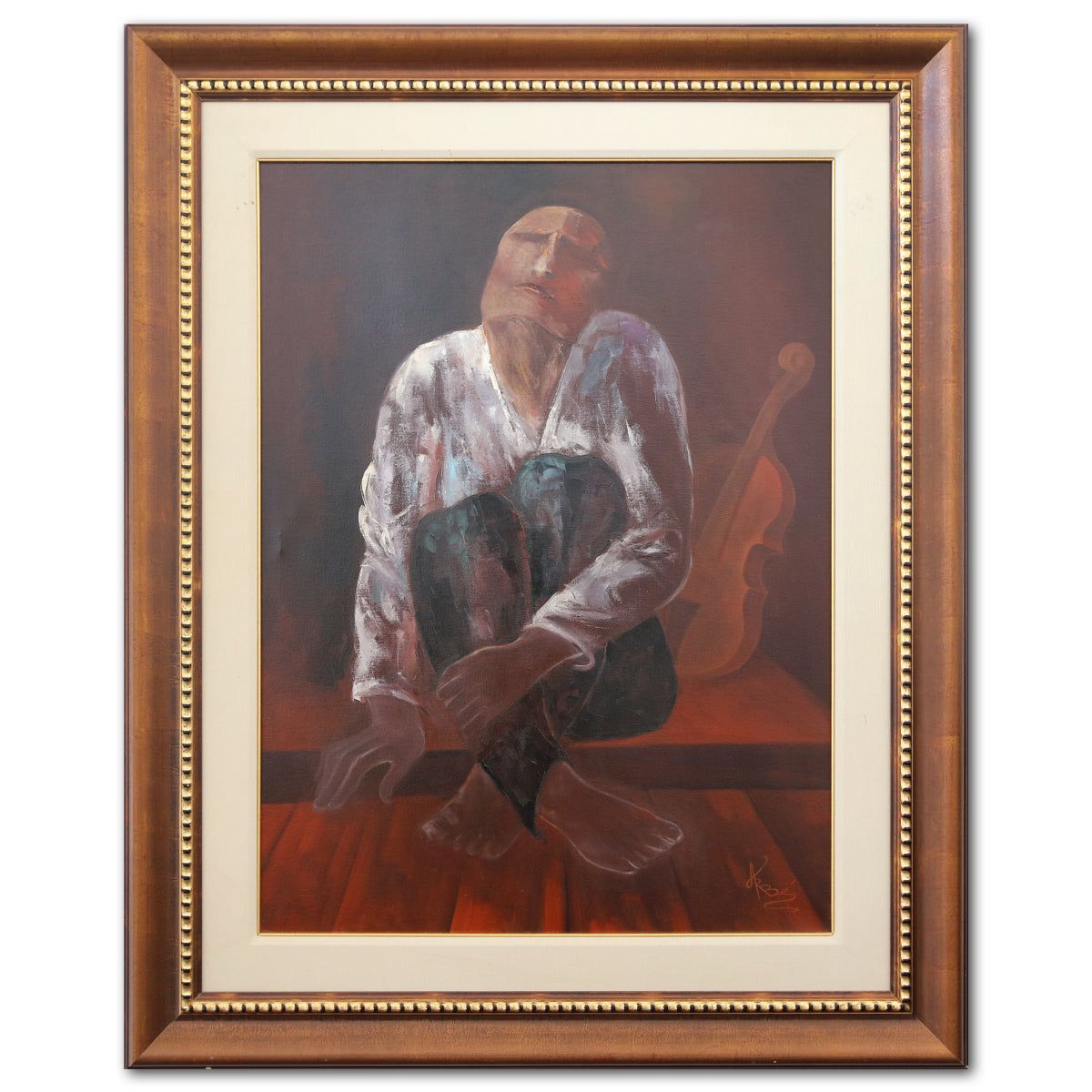 Arbe- Original Oil on Canvas "Solitude in the Aftermath (coping in the big easy)"