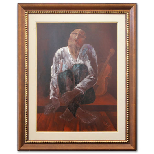 Arbe- Original Oil on Canvas "Solitude in the Aftermath (coping in the big easy)"