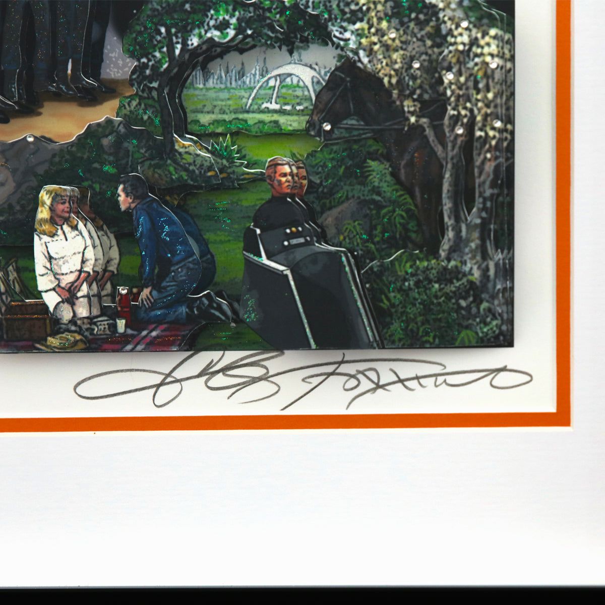 Charles Fazzino- 3D Construction Silkscreen giclee on paper "STAR TREK: THE BEGINNING"