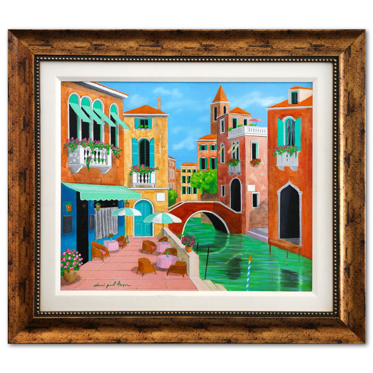 Denis Paul Noyer- Original Painting "Venize"