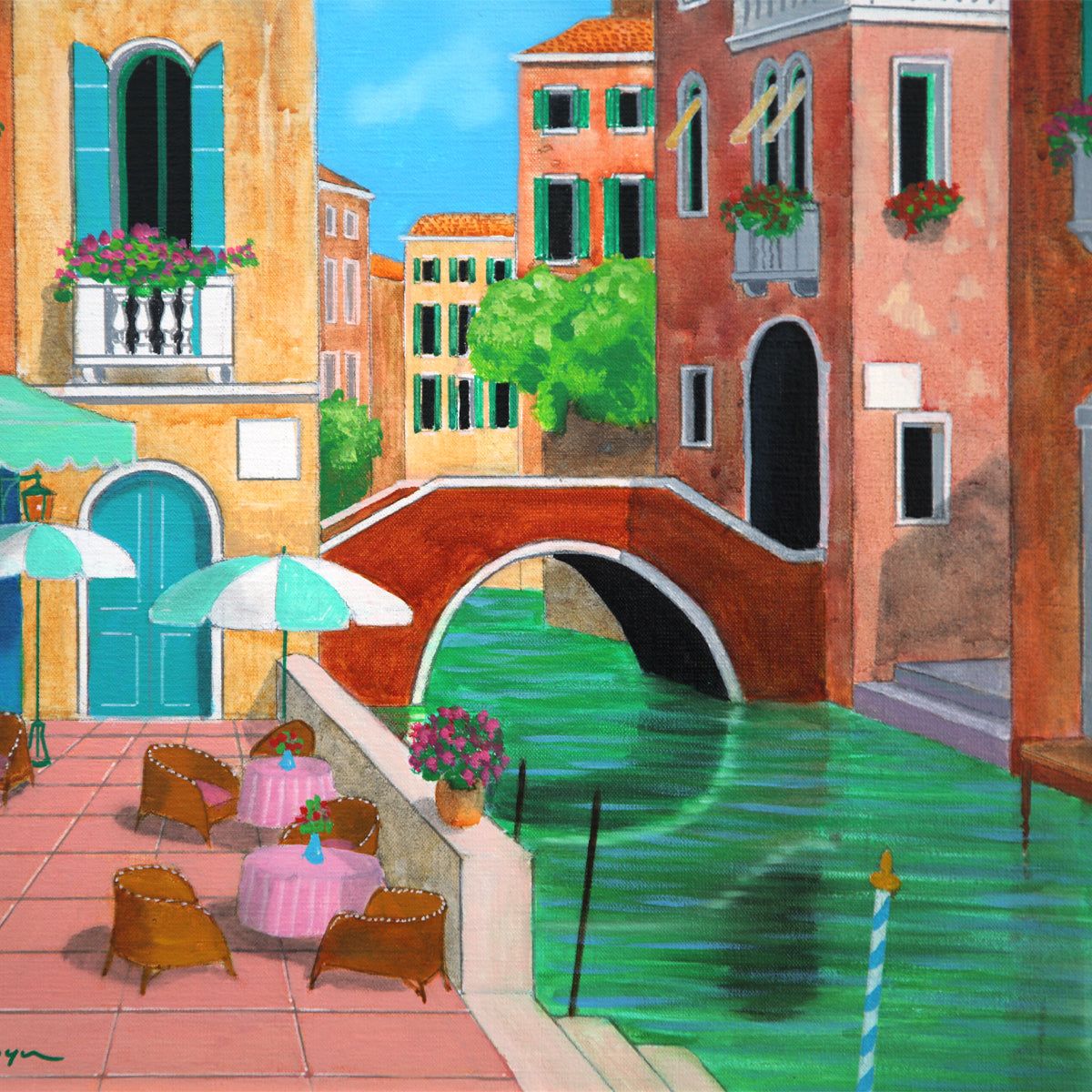 Denis Paul Noyer- Original Painting "Venize"