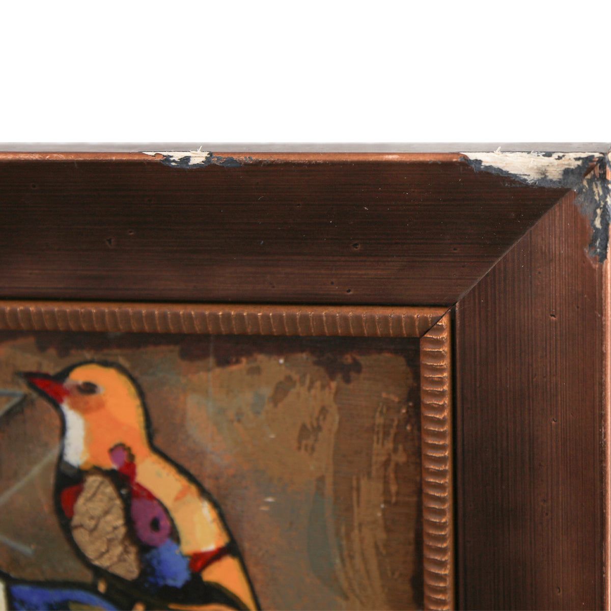 Dorit Levy- Hand Emelished Serigraph on Wood "The Cellist"