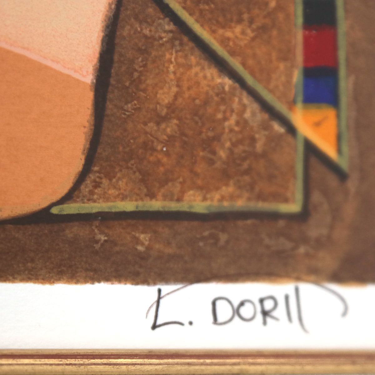 Dorit Levy- Limited Edition Silkcreen "Lyrical Ensemble - Double Signed Remaque"