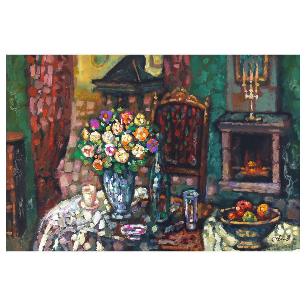 Elya DeChino- "Tea at Home"