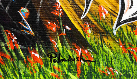 Eugene Poliarush- Original Oil on Canvas "Signs of summer"