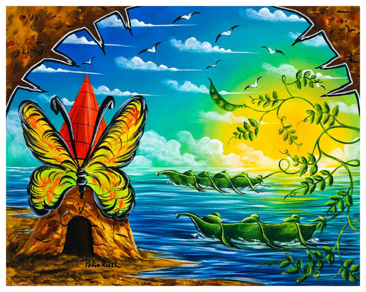 Eugene Poliarush- Original Oil on Canvas "Nature Escape"