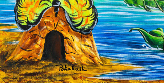 Eugene Poliarush- Original Oil on Canvas "Nature Escape"