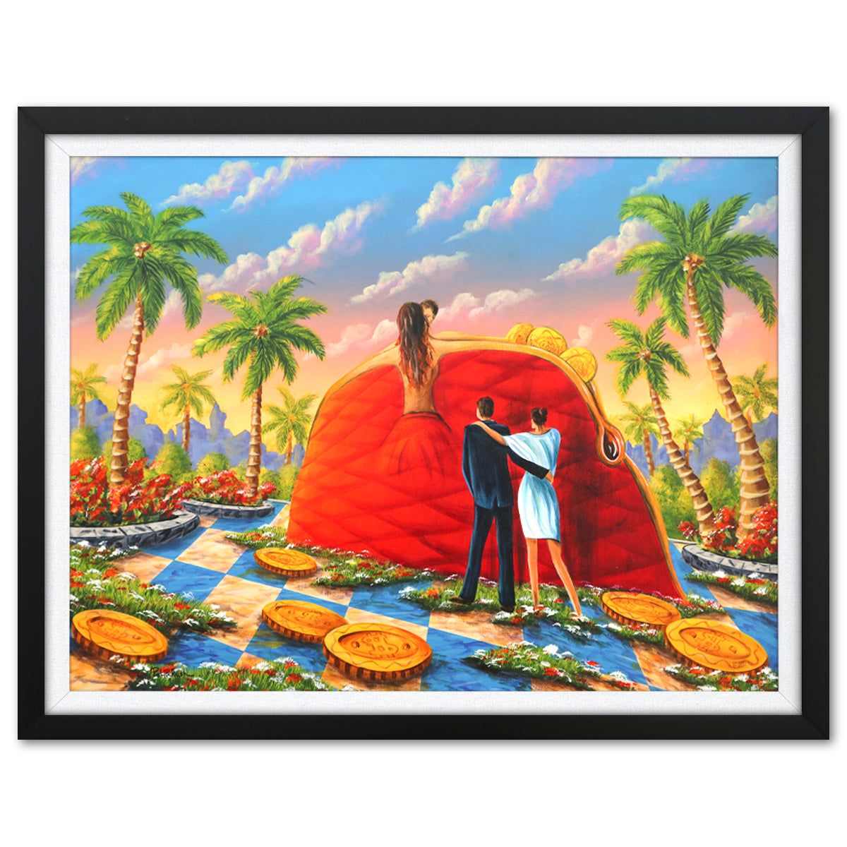 Eugene Poliarush- Original Oil on Canvas "Our Memories"