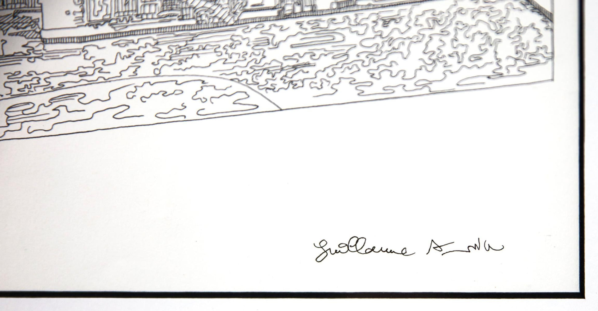 Guillaume Azoulay- Original Drawing on Paper "Maquette for the Merry-go-round edition"