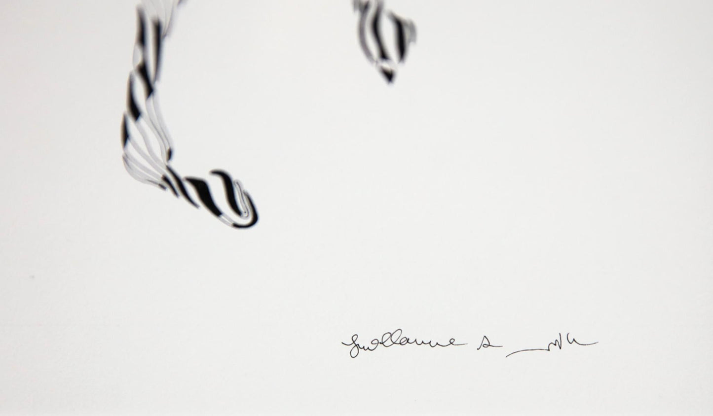 Guillaume Azoulay- Original Drawing on Paper "Ã‰tude GHFF (maquette for the etching)"