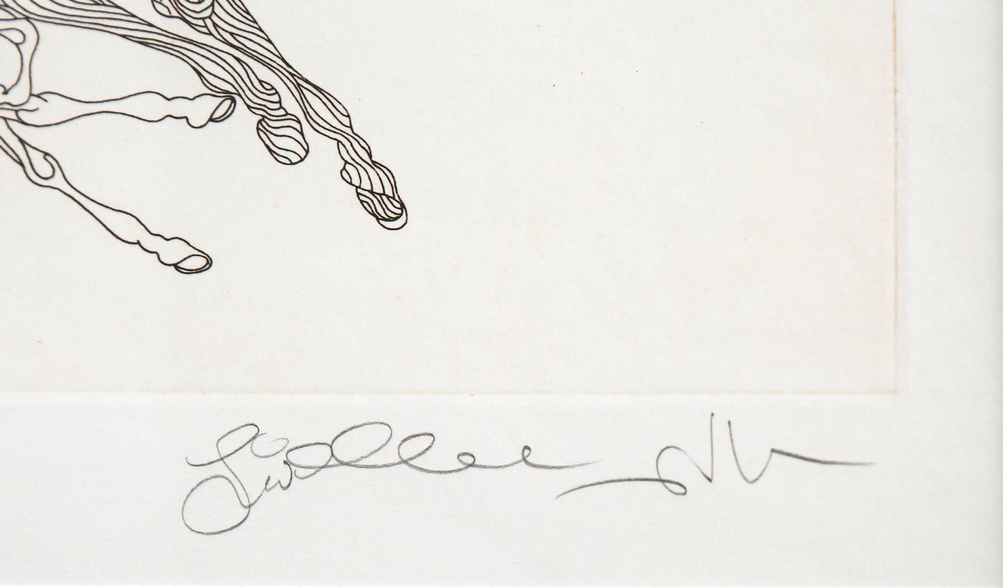 Guillaume Azoulay- Original Etching "M.E. Le Savt"