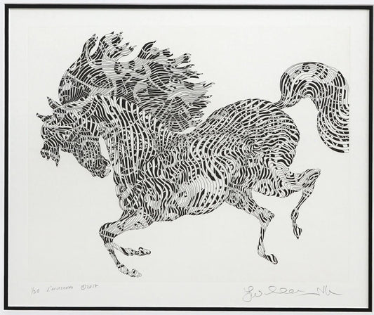 Guillaume Azoulay- Original Etching "L'ARLECCHINO"