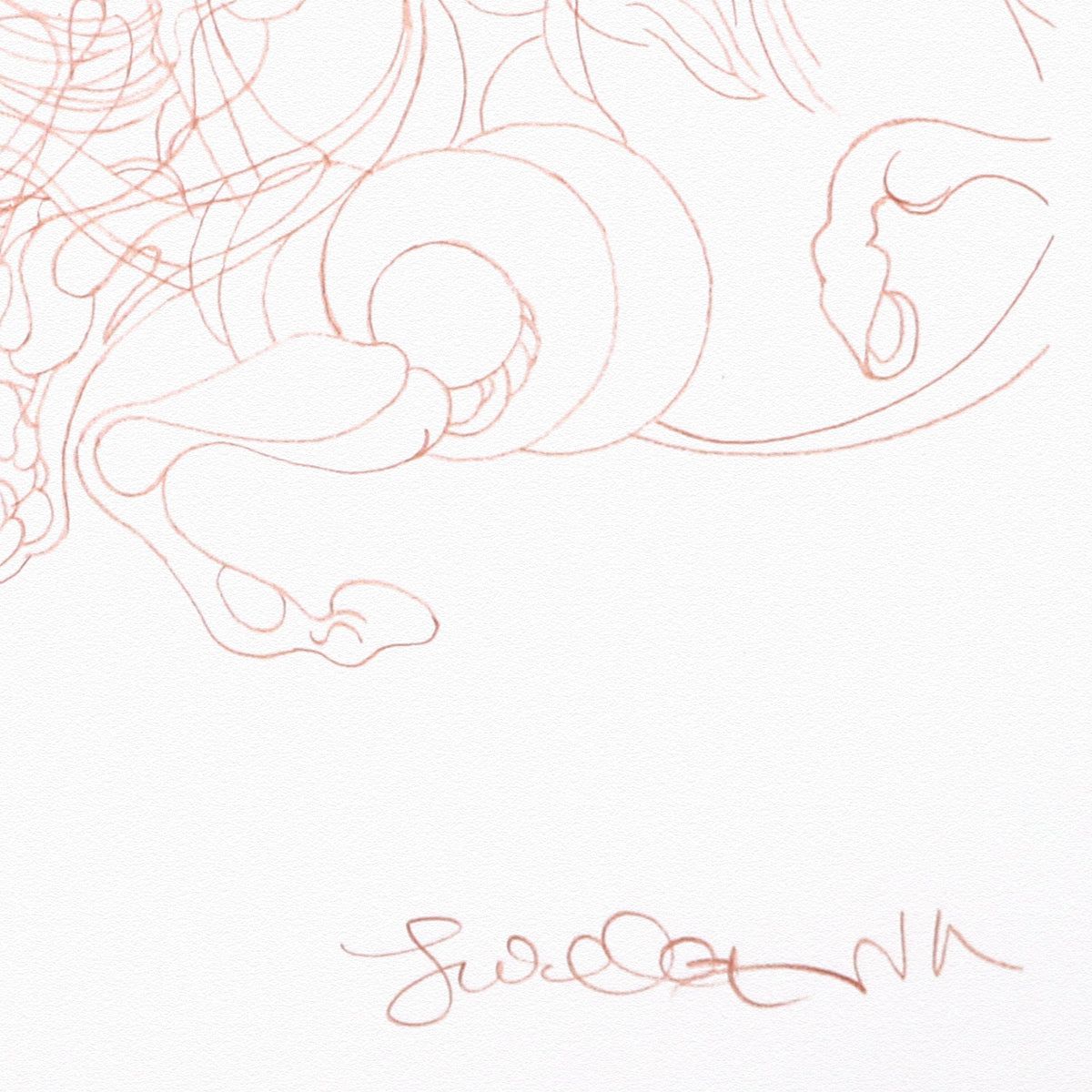 Guillaume Azoulay- Original Drawing " ESSAI JFKOS"