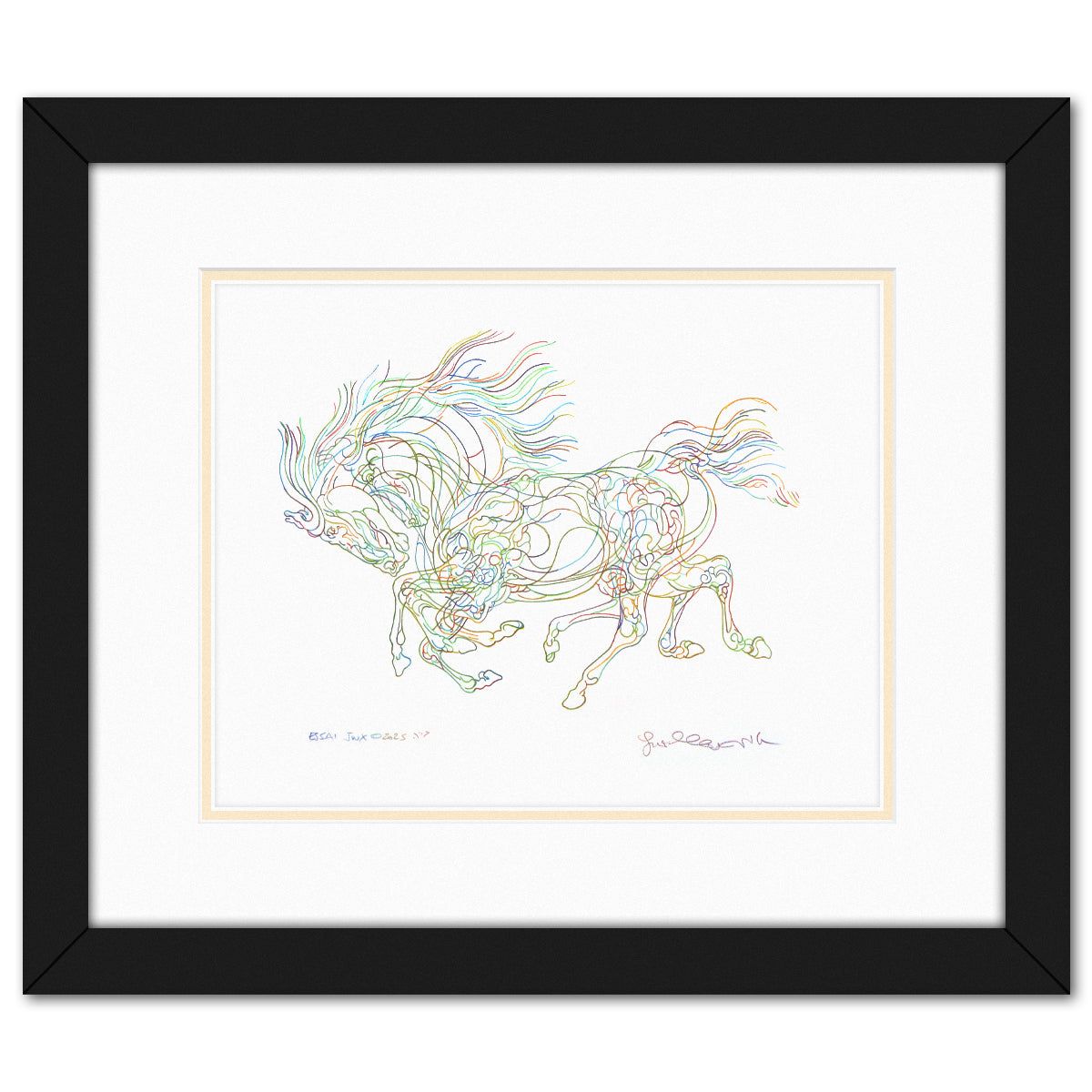 Guillaume Azoulay- Original Drawing "ESSAI JWXO"