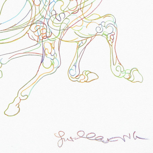 Guillaume Azoulay- Original Drawing "ESSAI JWXO"