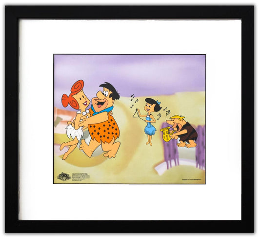 HANNA-BARBERA- Sericel "Flintstones Jam Session"