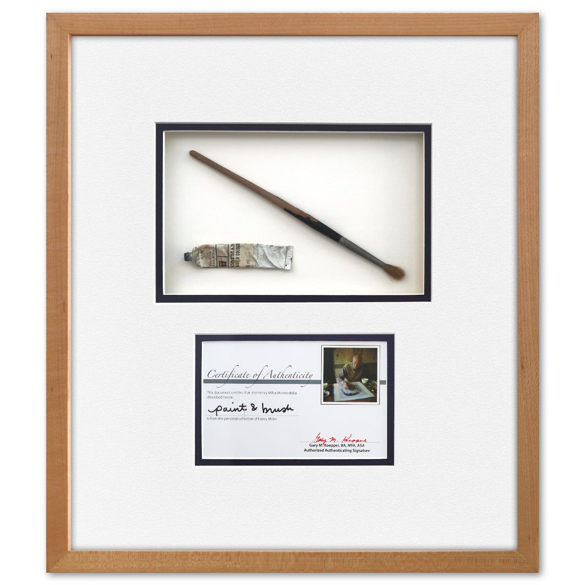 Henry Miller- Mixed Media Collage