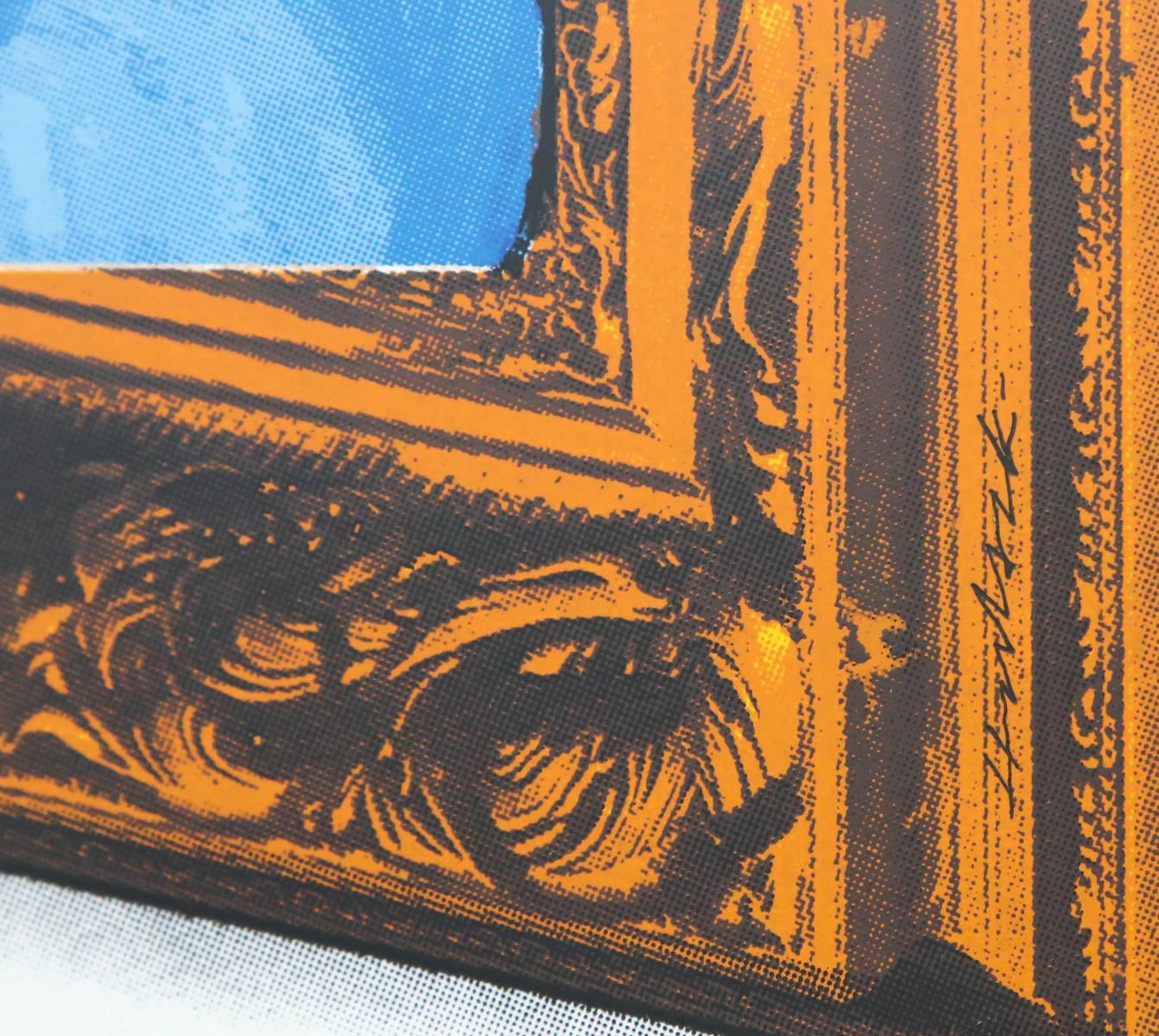 Hijack- Limited Edition Silkscreen "kissing booth"