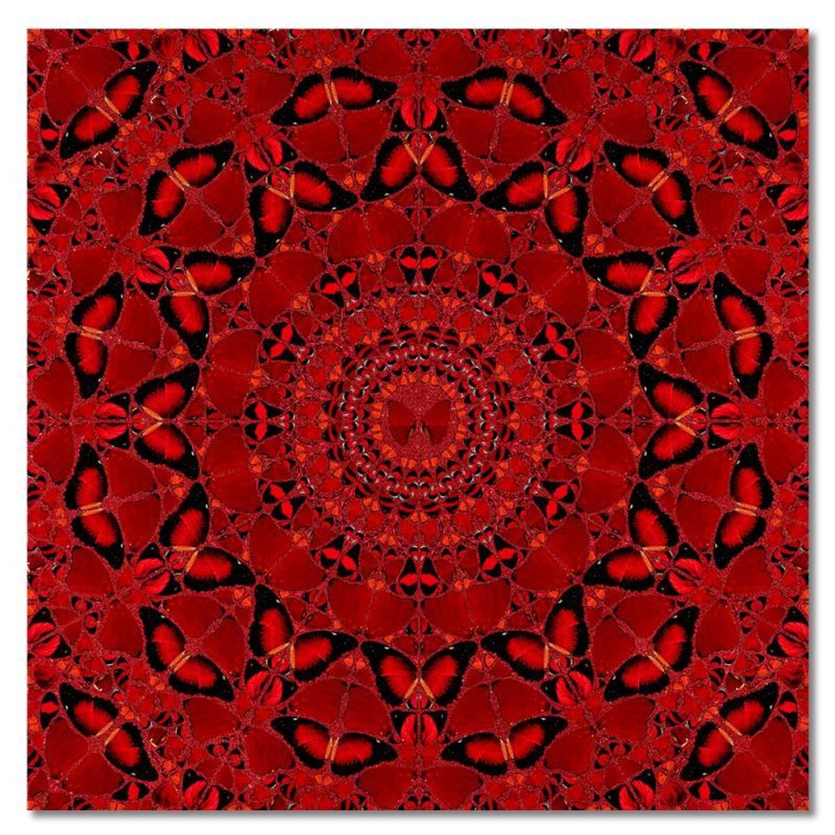 Damien Hirst, "The Empresses (H10-4 Suiko)" Limited Edition Mixed Media on Aluminum Panel with COA